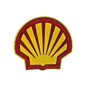 Shell Gas Station Motor Racing Oil 3in Embroidered Iron-on Patch